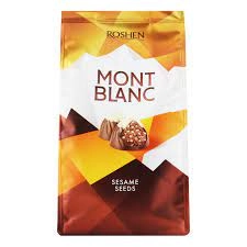 ЦУКЕРКИ Монблан крем-праліне і подрібнений лісовий горіх 240г ЦУКЕРКИ Монблан крем-праліне і подрібнений лісовий горіх 240г