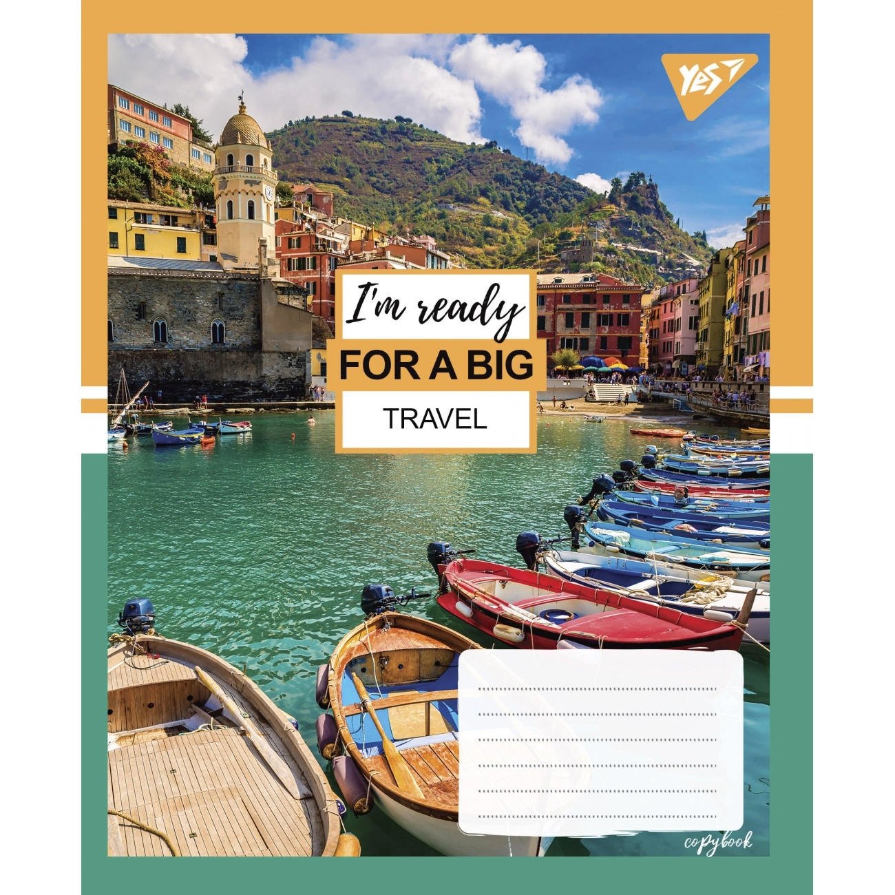 Зошит 60 аркушів клітинка YES Travel 766065