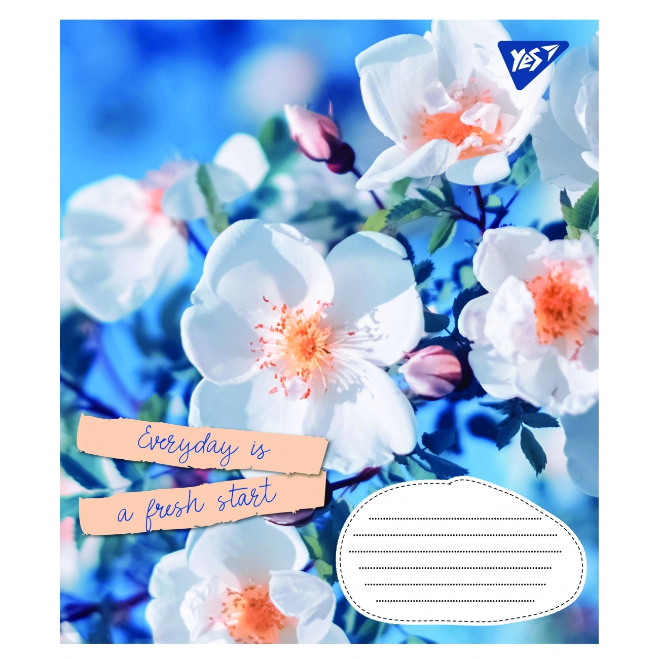 Зошит 96 аркушів клітинка 1 Вересня Summer flowers 766120