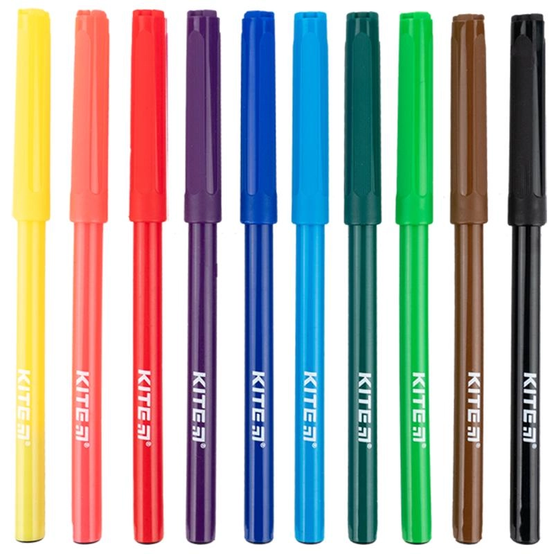 Фломастери Kite Classic 10 кольорів K-455