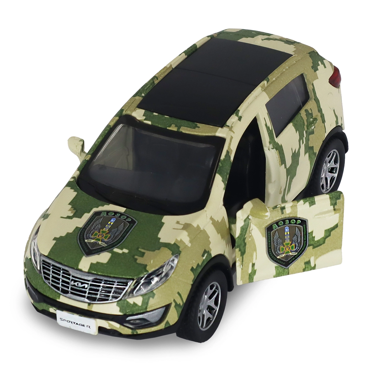 Автомодель серії Шеврони Героїв- KIA SPORTAGE R -ДОЗОР 250361MC
