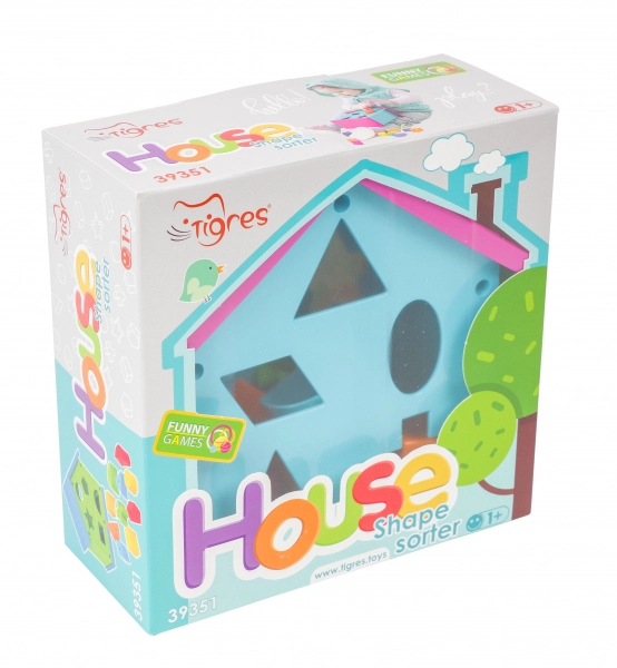 Іграшка-сортер Tigres Будиночок розвиваючий 39351