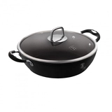 Сотейник із скляною кришкою 3,8 л O28х7,5 см Black Professional Line BH-6125