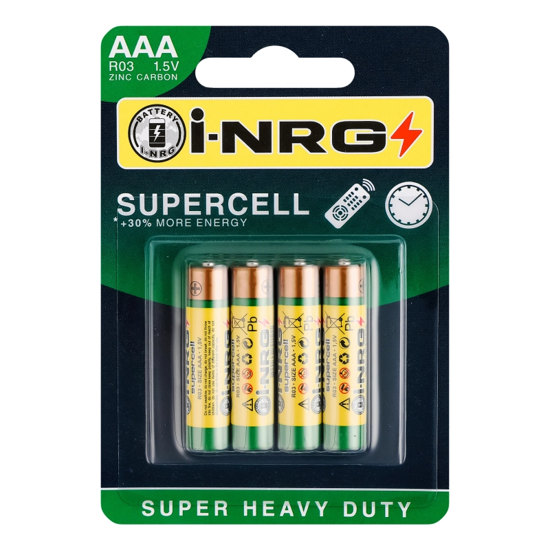 Батарейка i-NRG Supercell 4AAA - блістер 4 шт.