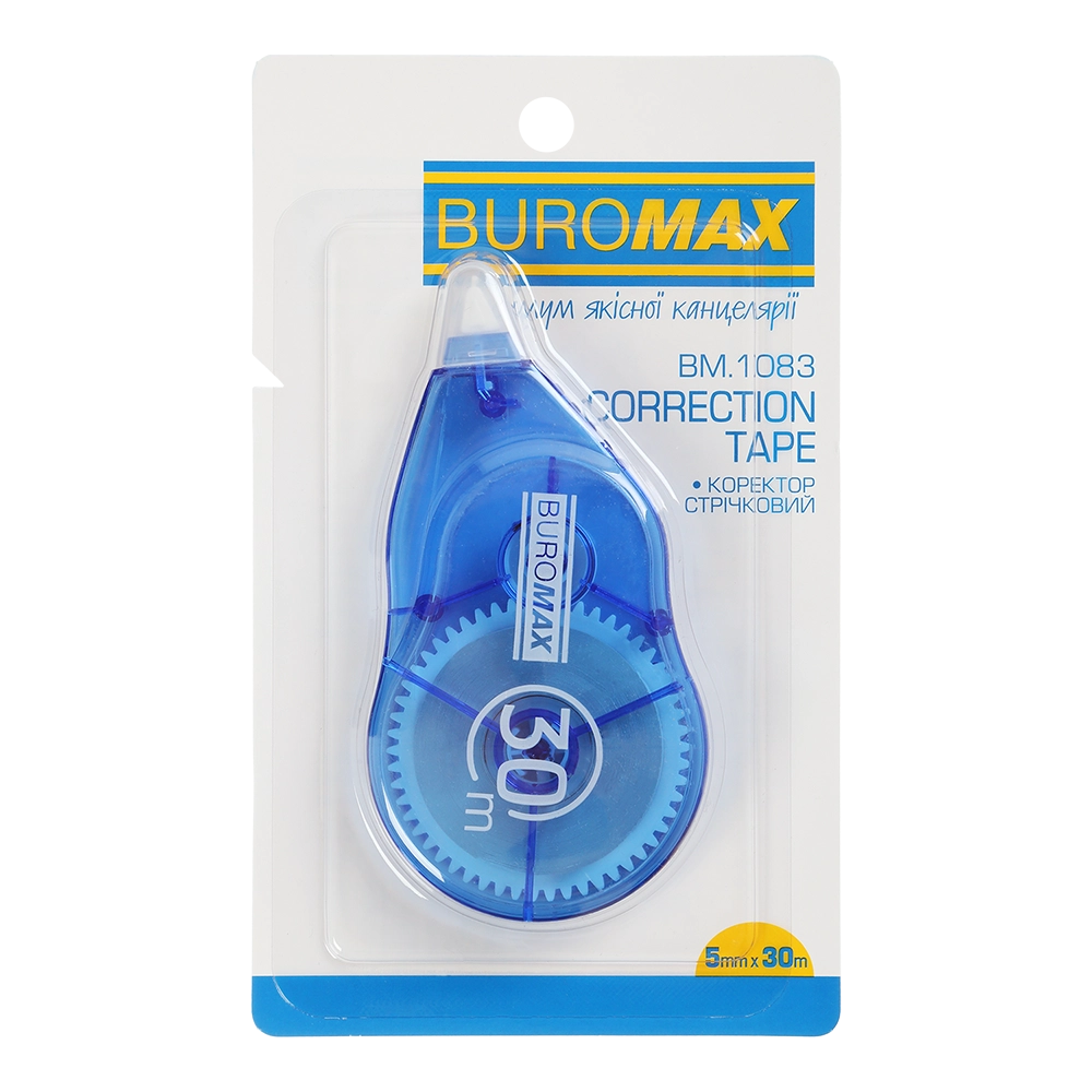 Коректор стрічковий Buromax 5мм/30м BM.1083