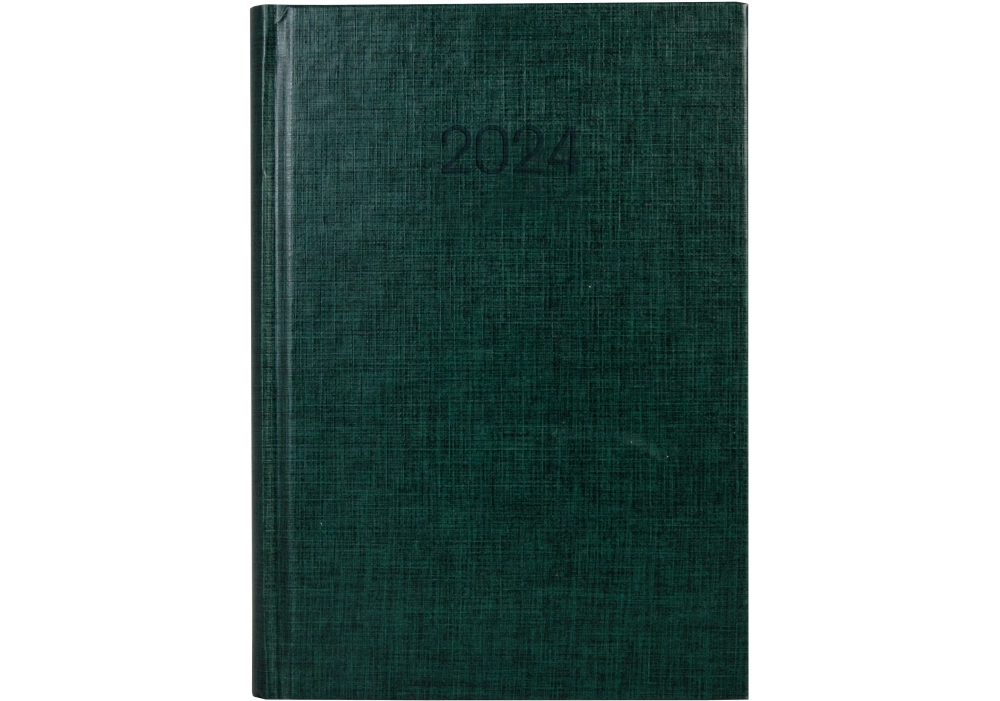 Щоденник датований ECONOMIX А5 2024 BASIC зелений E21813-04