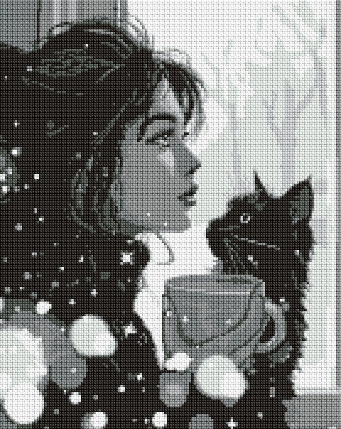 Алмазна мозаїка Ідейка «Ранкова тиша» на підрамнику 40×50 см — фото 2