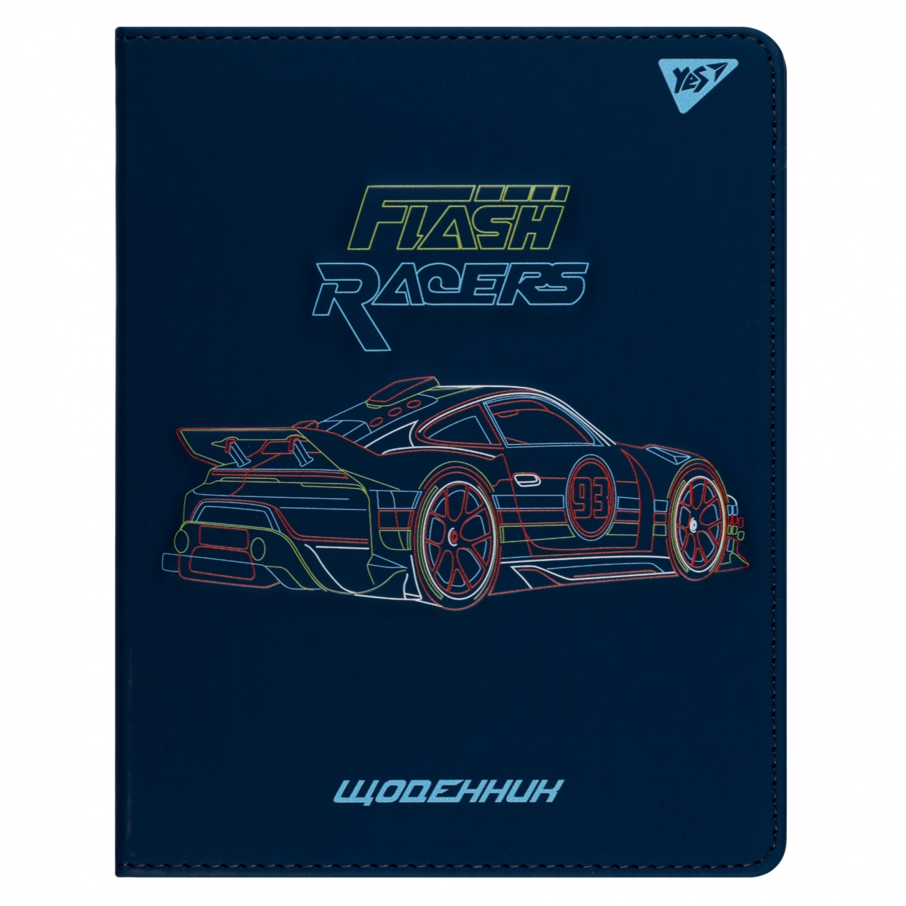 Щоденник шкільний YES PU Flash racers 911500