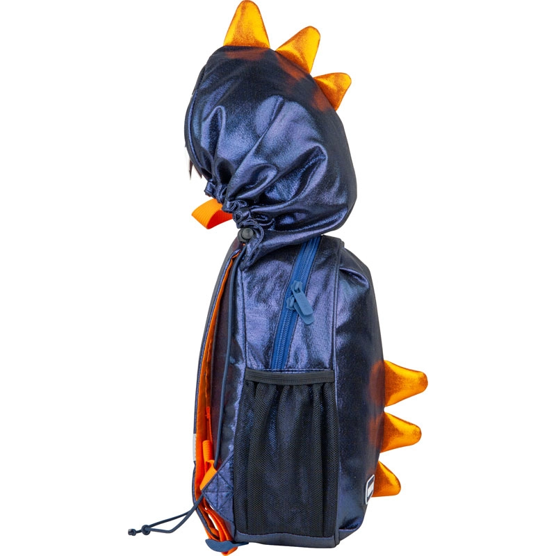 Рюкзак  дошкільний з капішоном Kite Kids 567-2 Black Dino