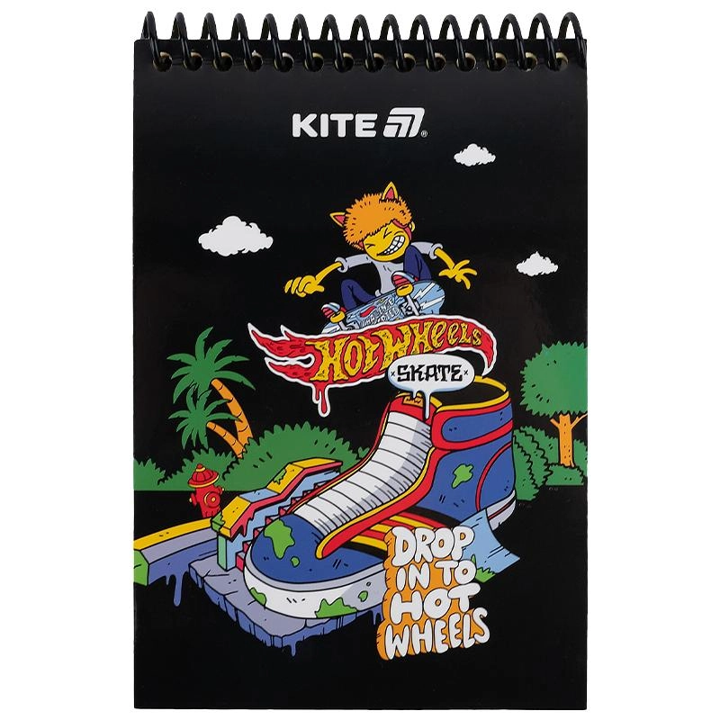 Блокнот на спіралі Kite А6 48 аркушів HW hw25-196-2