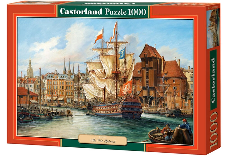 Пазли Castorland 1000 деталей Старовинний Ґданськ C-102914