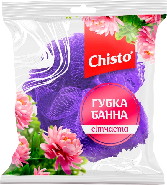 Губка банна Chisto сітчаста Класік