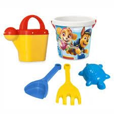 Набір для піску щенячий патруль з лійкою Paw Patrol 5 елементів ПЛАСТ 81158