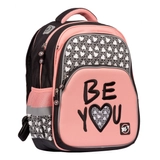Рюкзак YES S-40  Be YOU чорнорозовий