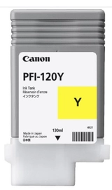 Картридж Canon imagePROGRAF TM200/305, PFI-120 Yellow (2888C001AA)