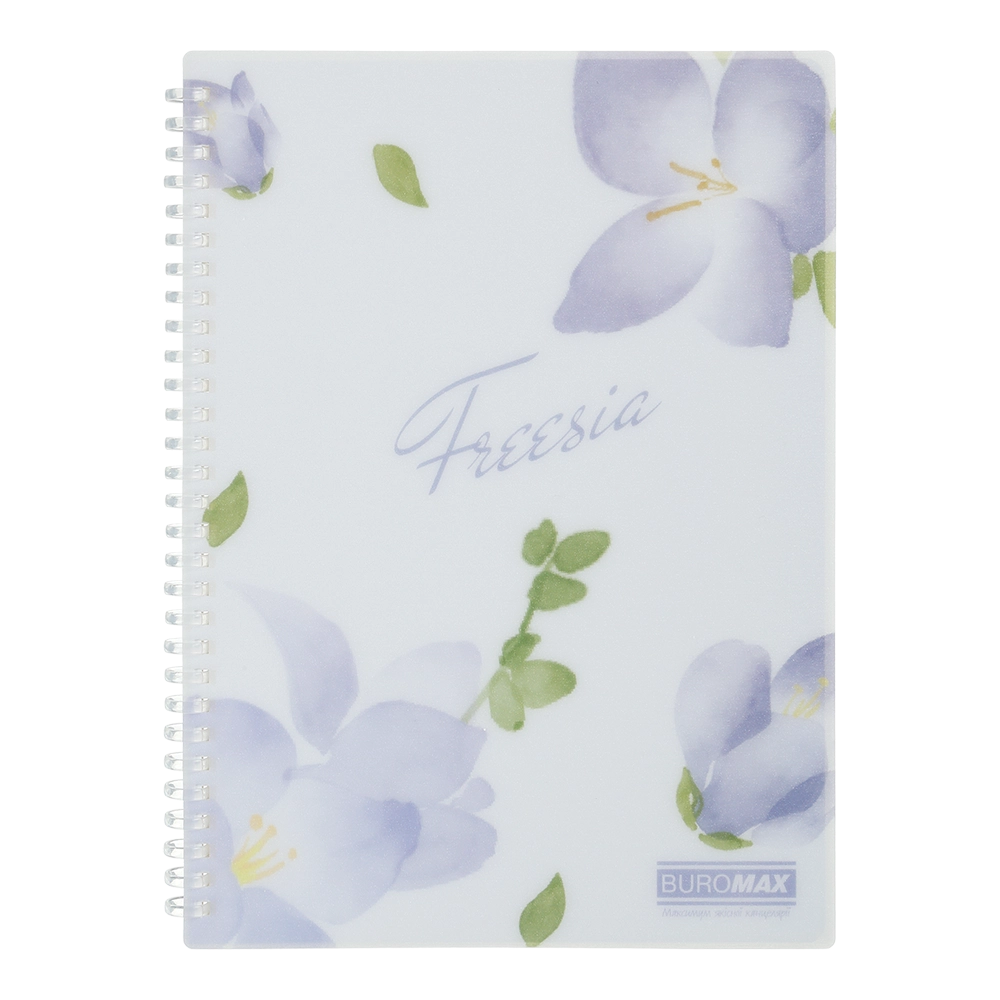 Блокнот B5 Buromax Arabeski 80 аркушів клітинка темно-синій — фото 2