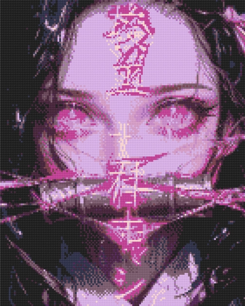 Алмазна мозаїка Незуко Камадо 40х50 см — фото 2