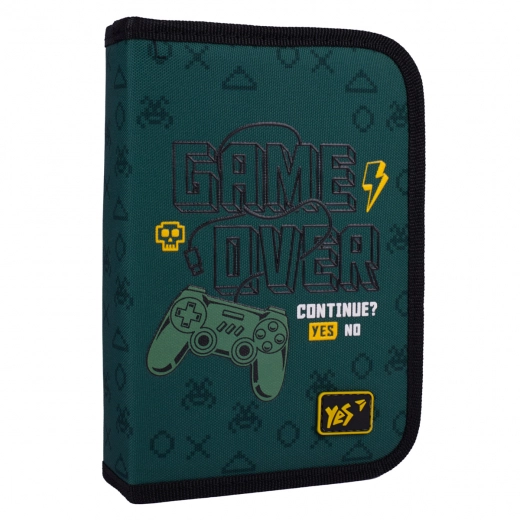 Пенал твердий YES одинарний без клапана HP-02 Game Fan 533653