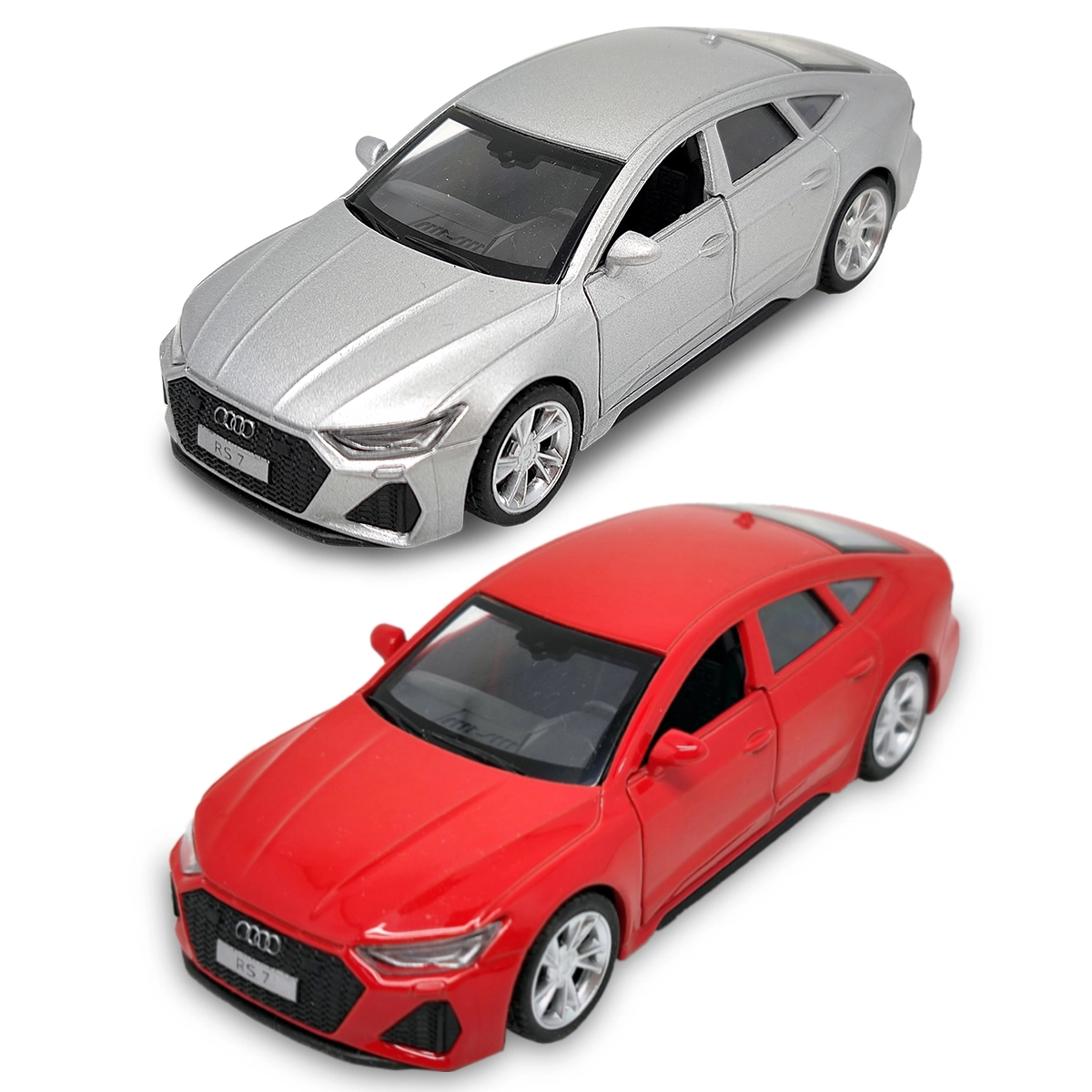 Автомодель – AUDI RS 7 SPORTBACK червоний сріблястий 250406