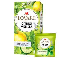 Чай зелений Citrus Melissa Lovare 1.5г/12шт 76845-1