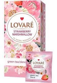 Чай зелений Strawberry Marshmallow Lovare 1.5г/12шт 79853-1