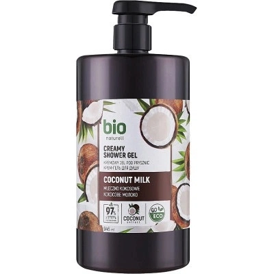 Крем гель для душу Bio Naturell Кокосове молоко 946 мл