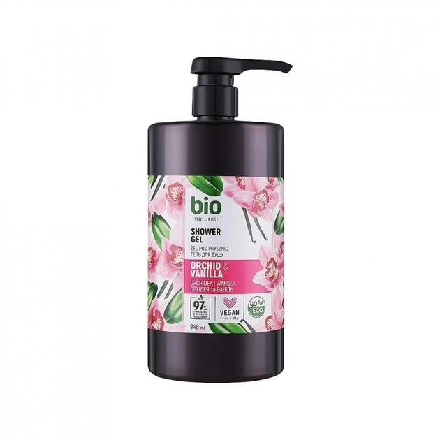 Крем гель для душу Bio Naturell Орхідея та ваніль 946 мл