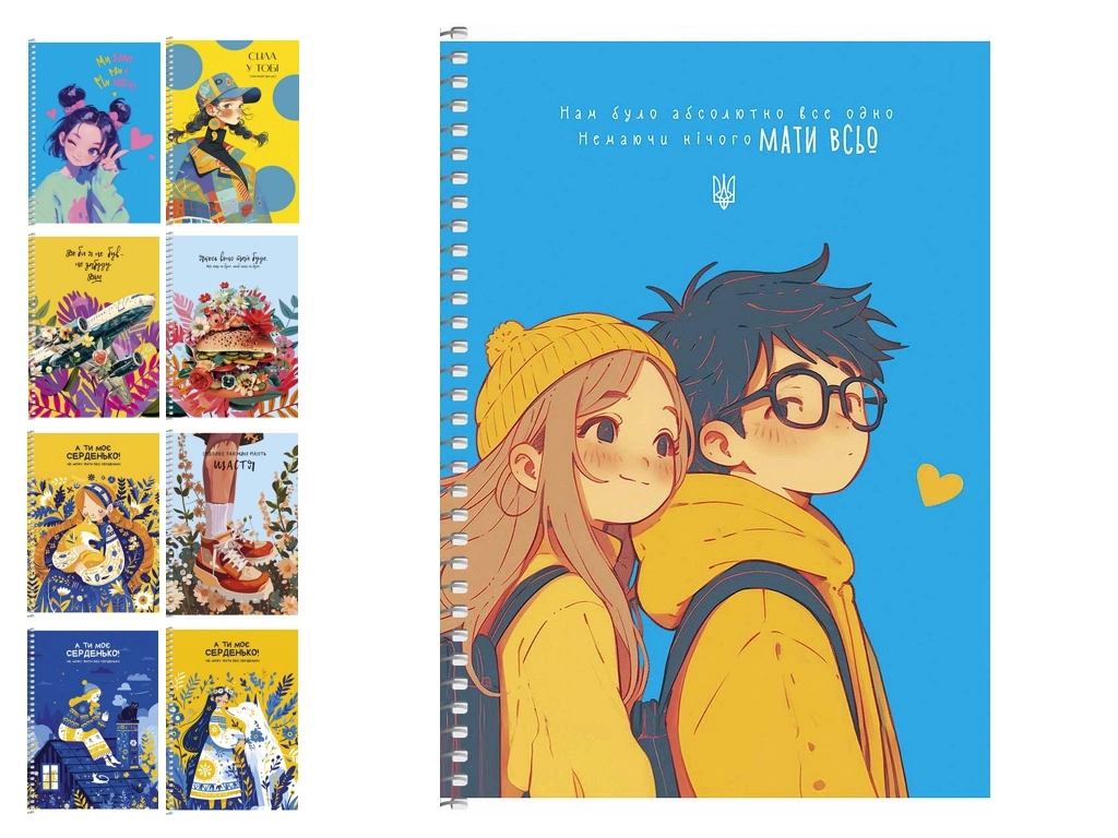 Блокнот на спіралі A5 Student 80 аркушів — фото 3