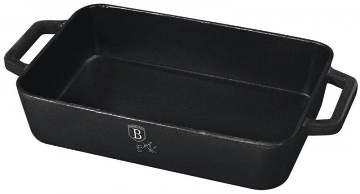 Чавунний ростер 30x20x7 см із ручками довжина 37 см 3,4 кг BH-6261
