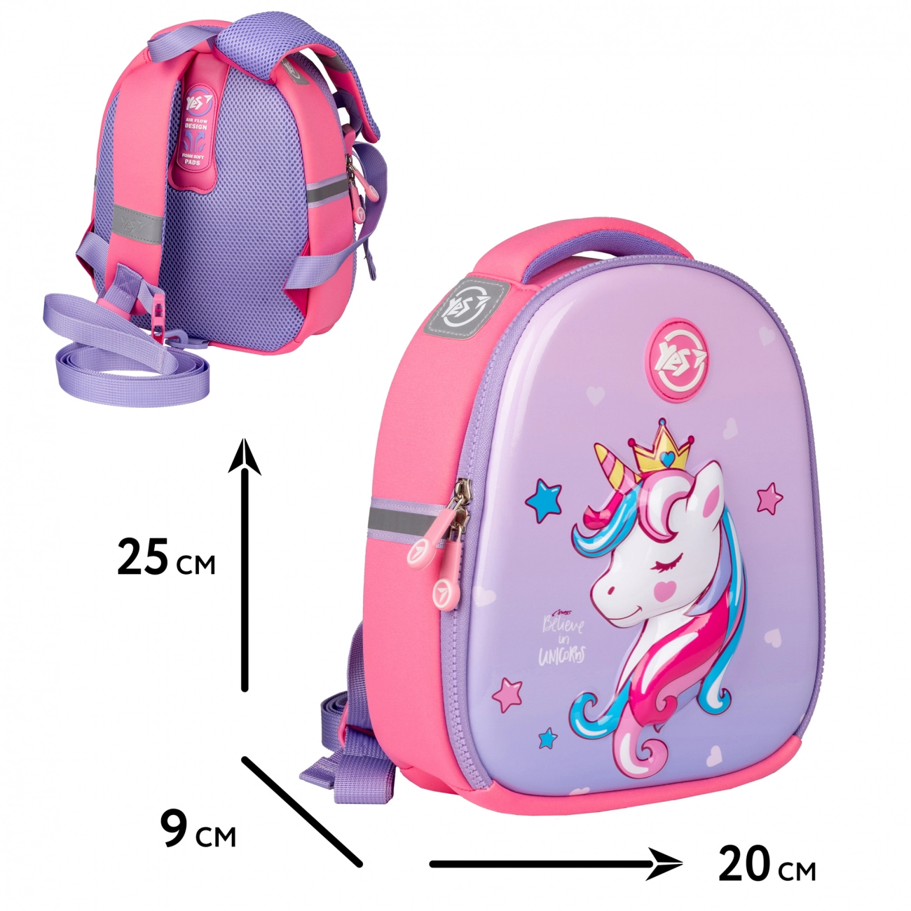 Рюкзак дитячий YES K-33 Unicorn 559756
