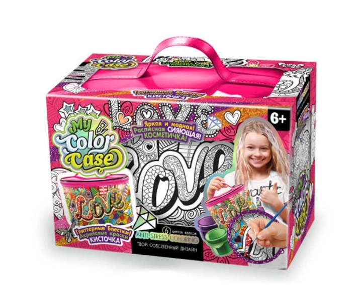 Косметичка-розмальовка Danko Toys СОС-01-02 My Color Case Солодощі 57719