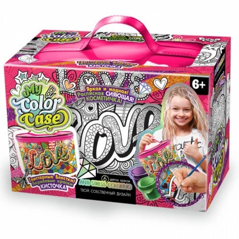 Косметичка-розмальовка Danko Toys СОС-01-04 My Color Case Love 57721 Косметичка-розмальовка Danko Toys СОС-01-04 My Color Case Love 57721
