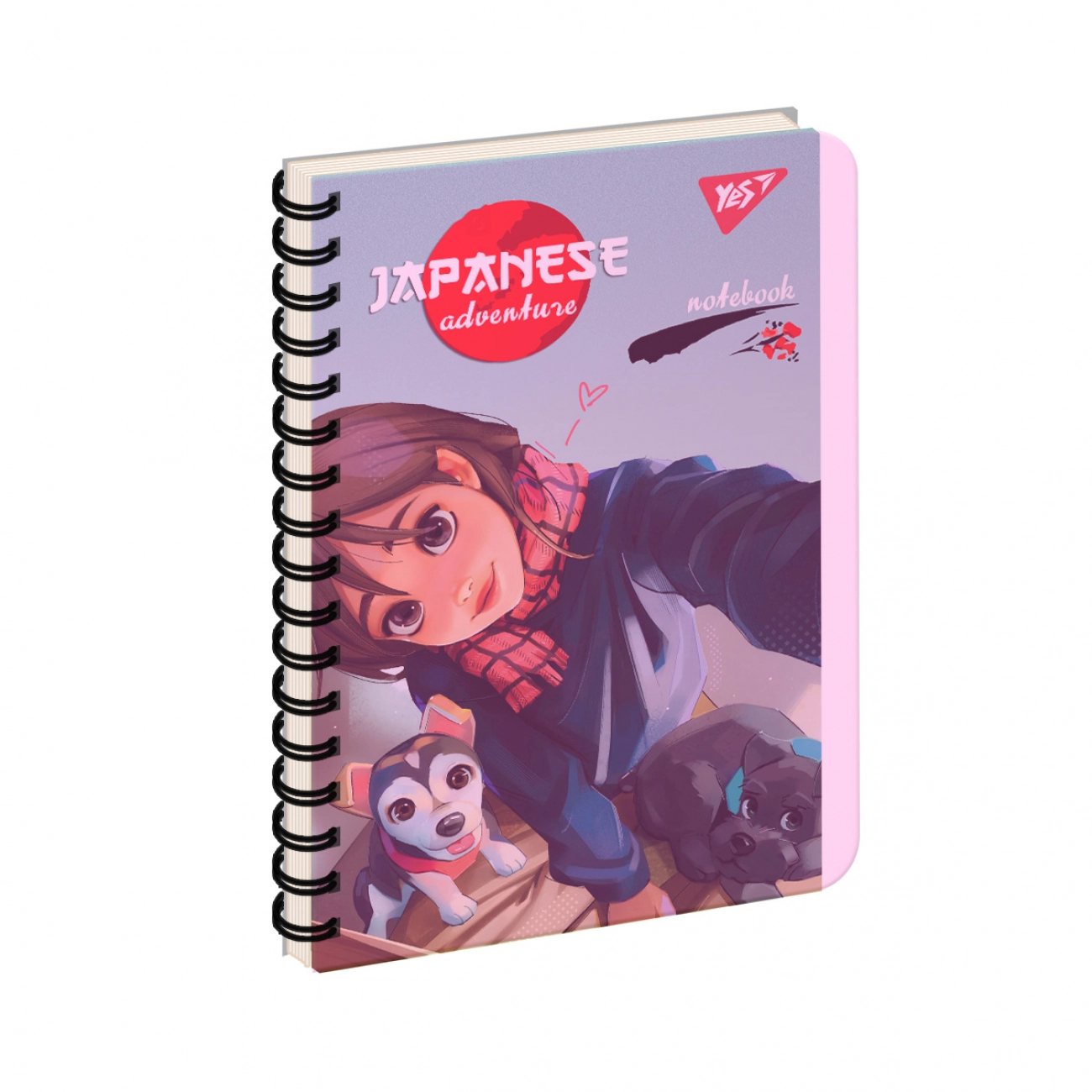 Блокнот спіралі В6 YES Japanese adventure 144 аркушів 681985