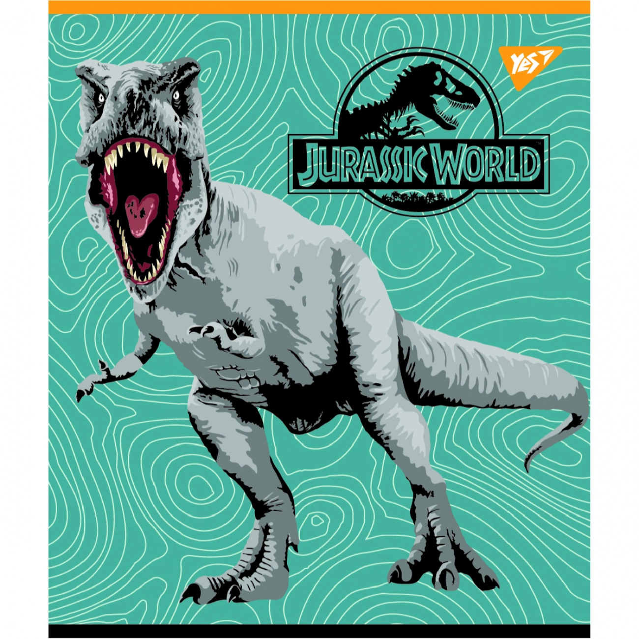 Зошит учнівський 18 аркушів клітинка Yes Преміум Jurassic world 766809