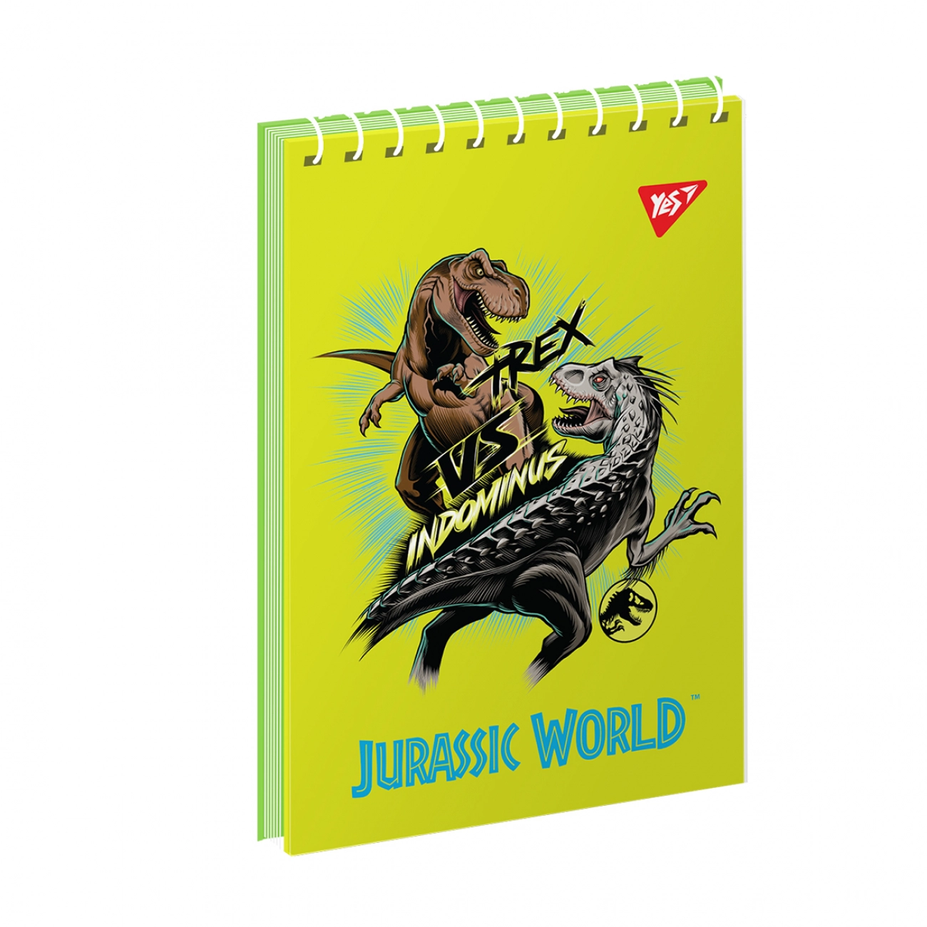 Блокнот А7 YES 80 аркушів одинарна спіраль Jurassic World 151949