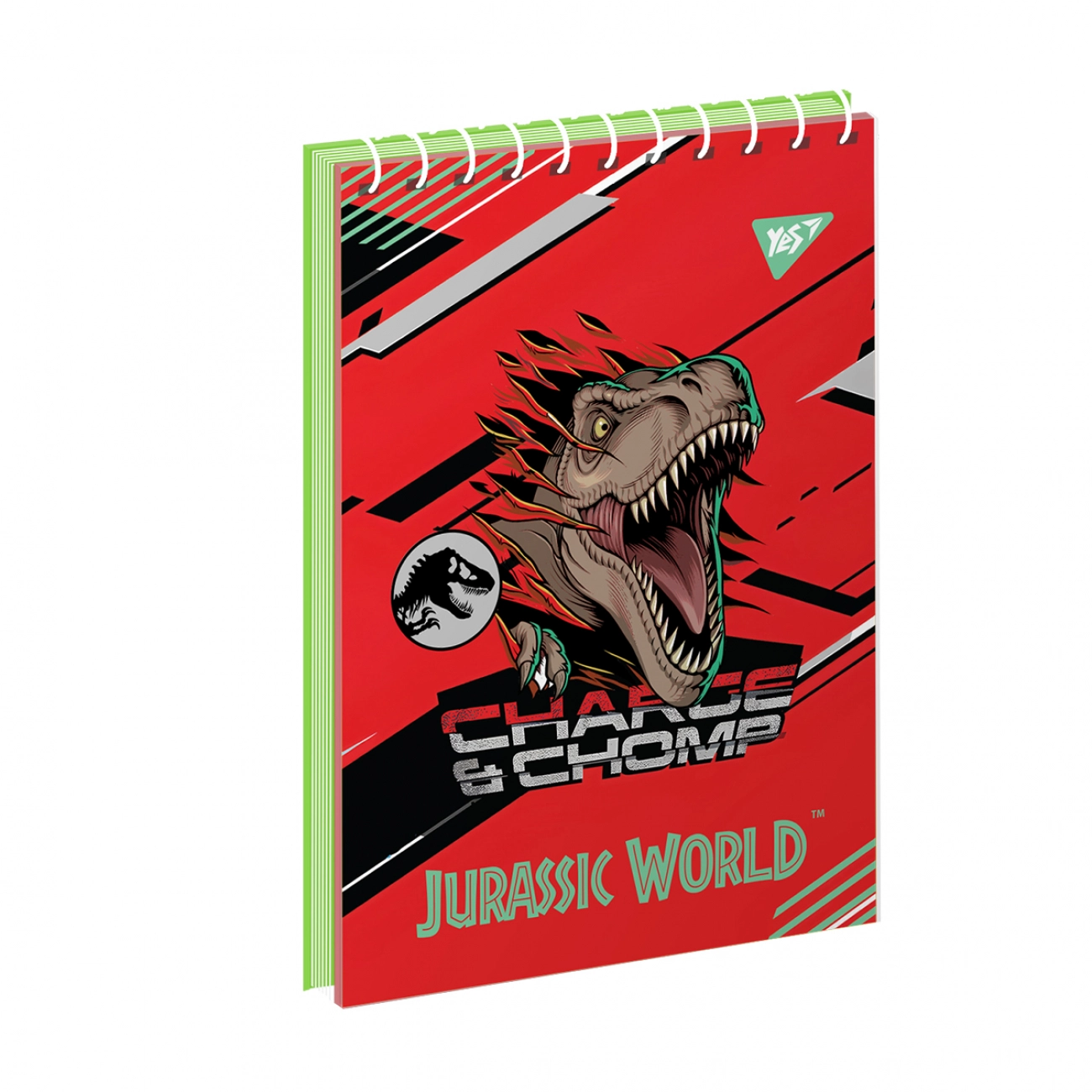 Блокнот А7 YES 80 аркушів одинарна спіраль Jurassic World 151949