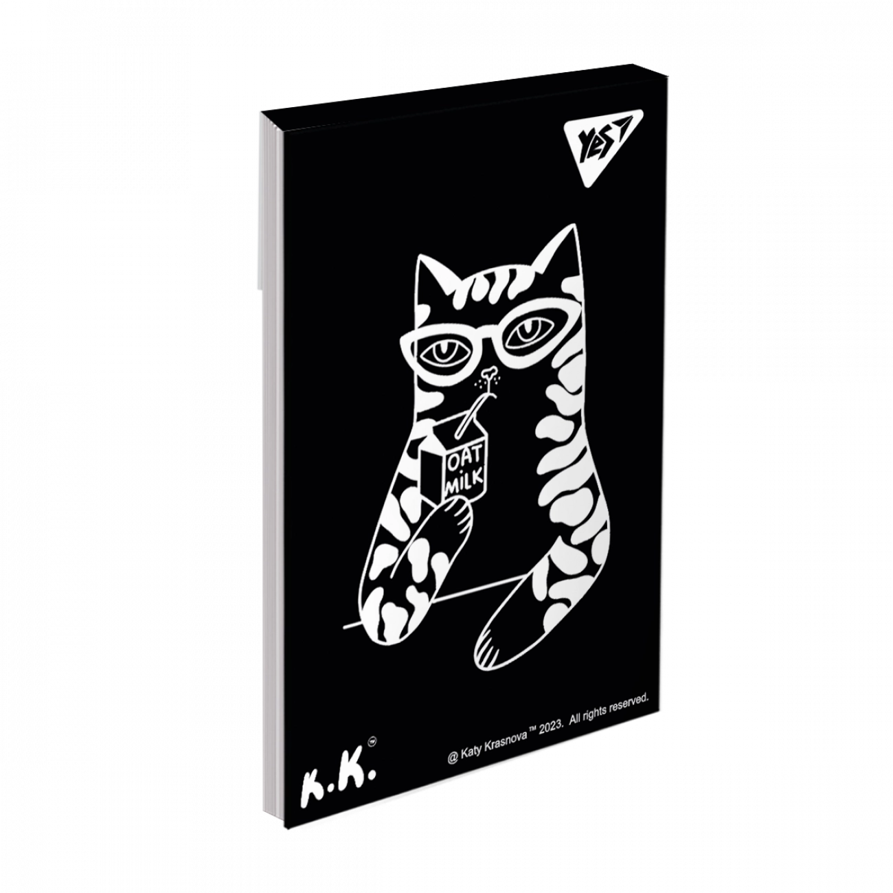 Блокнот А7 Yes 48 аркушів клей Tattoo cats 151936