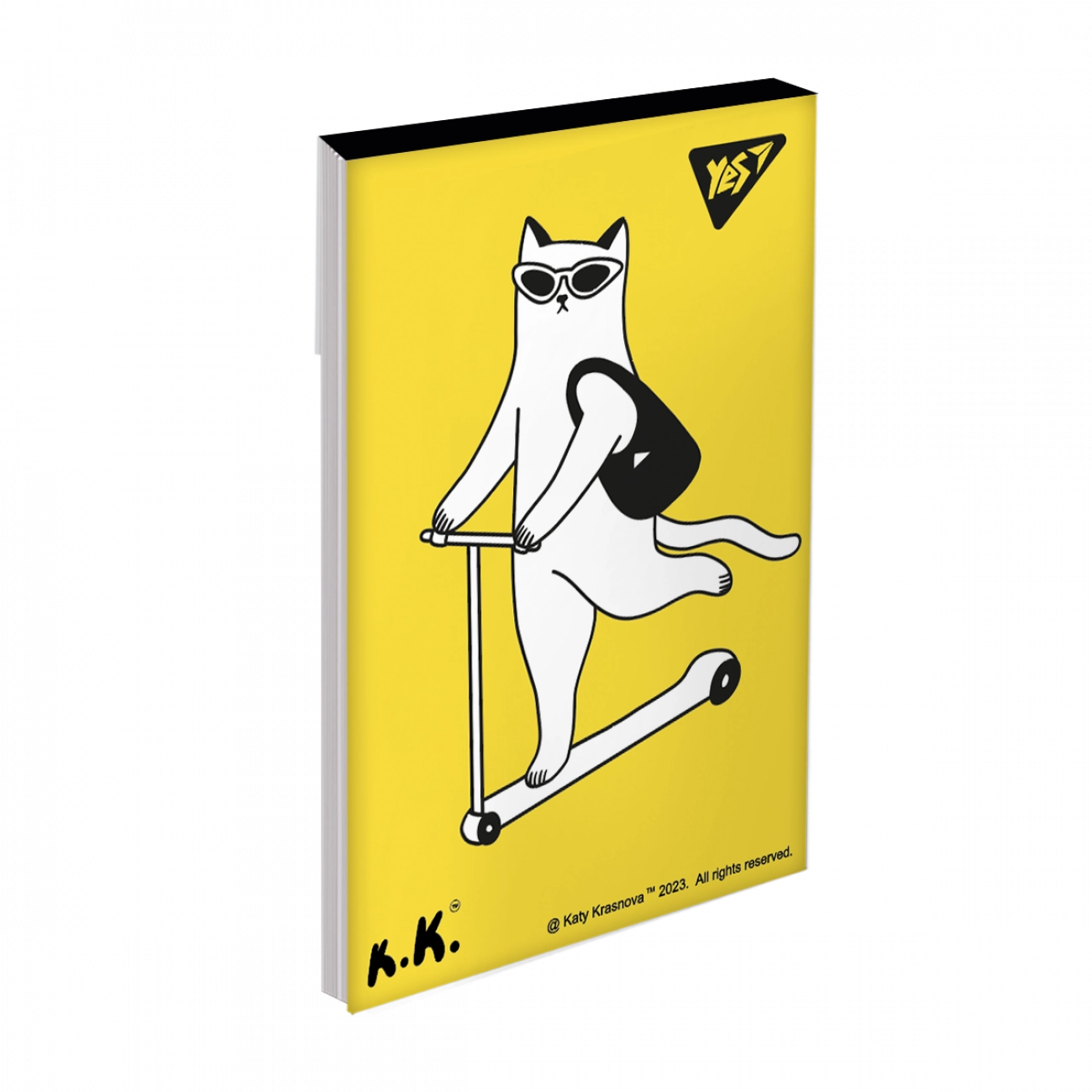 Блокнот А7 Yes 48 аркушів клей Tattoo cats 151936