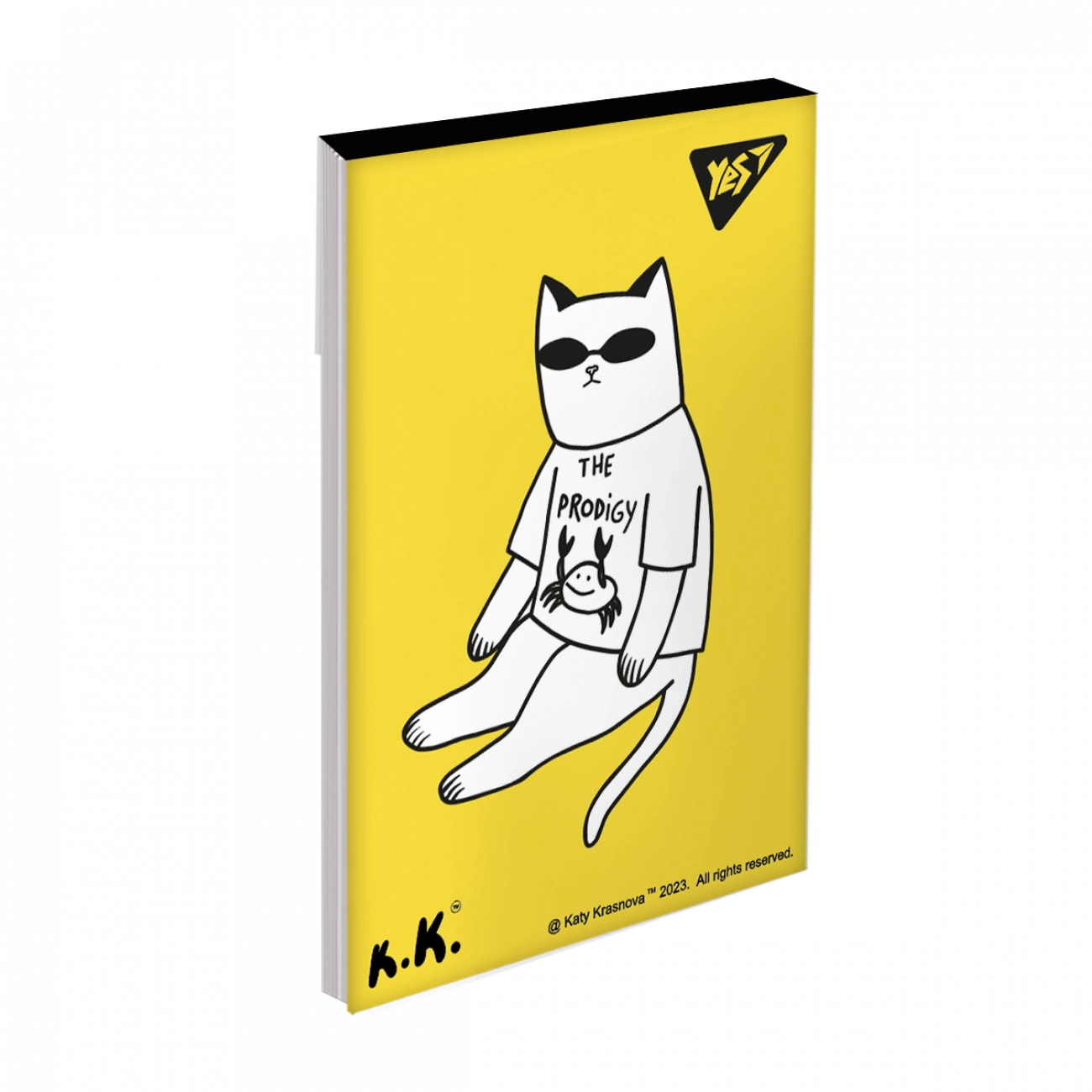Блокнот А7 Yes 48 аркушів клей Tattoo cats 151936