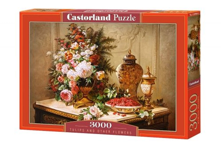 Пазли Castorland 3000 деталей Квіти живопис C-300488
