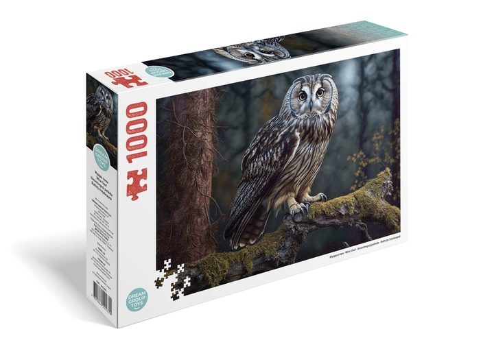 Пазли Dream Group Toys Puzzle 1000 елементів Мудра сова TRFL_B/OWL Пазли Dream Group Toys Puzzle 1000 елементів Мудра сова TRFL_B/OWL
