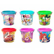 Відро для піску з термонаклейкою Disney ПЛАСТ 77817