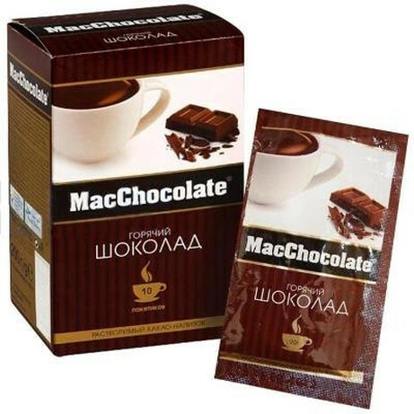 Какао шоколад MacChocolat 1шт 02001