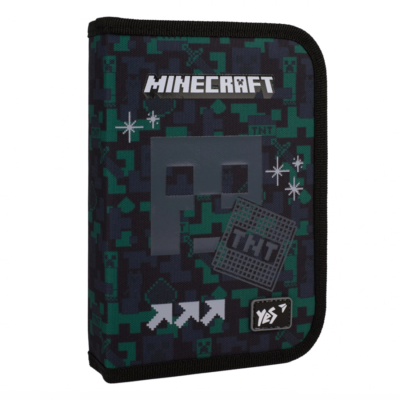 Пенал твердий YES одинарний з клапаном HP-03 Minecraft Watch Out 533664