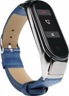 Ремінець до Mi Band 3/4 Print синій