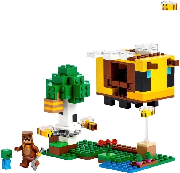Конструктор Lego Minecraft Бджолиний будиночок 21241