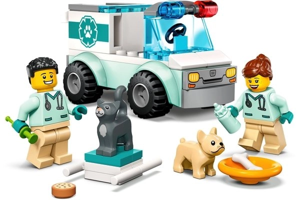 Конструктор Lego Фургон ветеринарної швидкої допомоги 60382