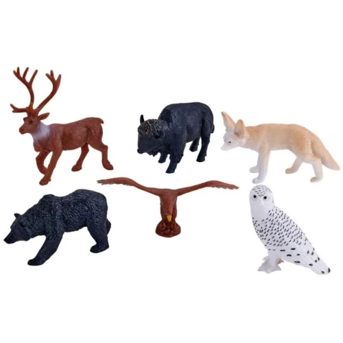 Набір Іграшок - фігурок тварин. Лісові мешканці