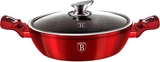 Сотейник з кришкою 3,8 л 28х7,5 см Metallic Line BURGUNDY Edition BH-1263N