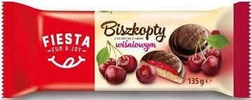 Печиво Желе Вишня FIESTA 135г
